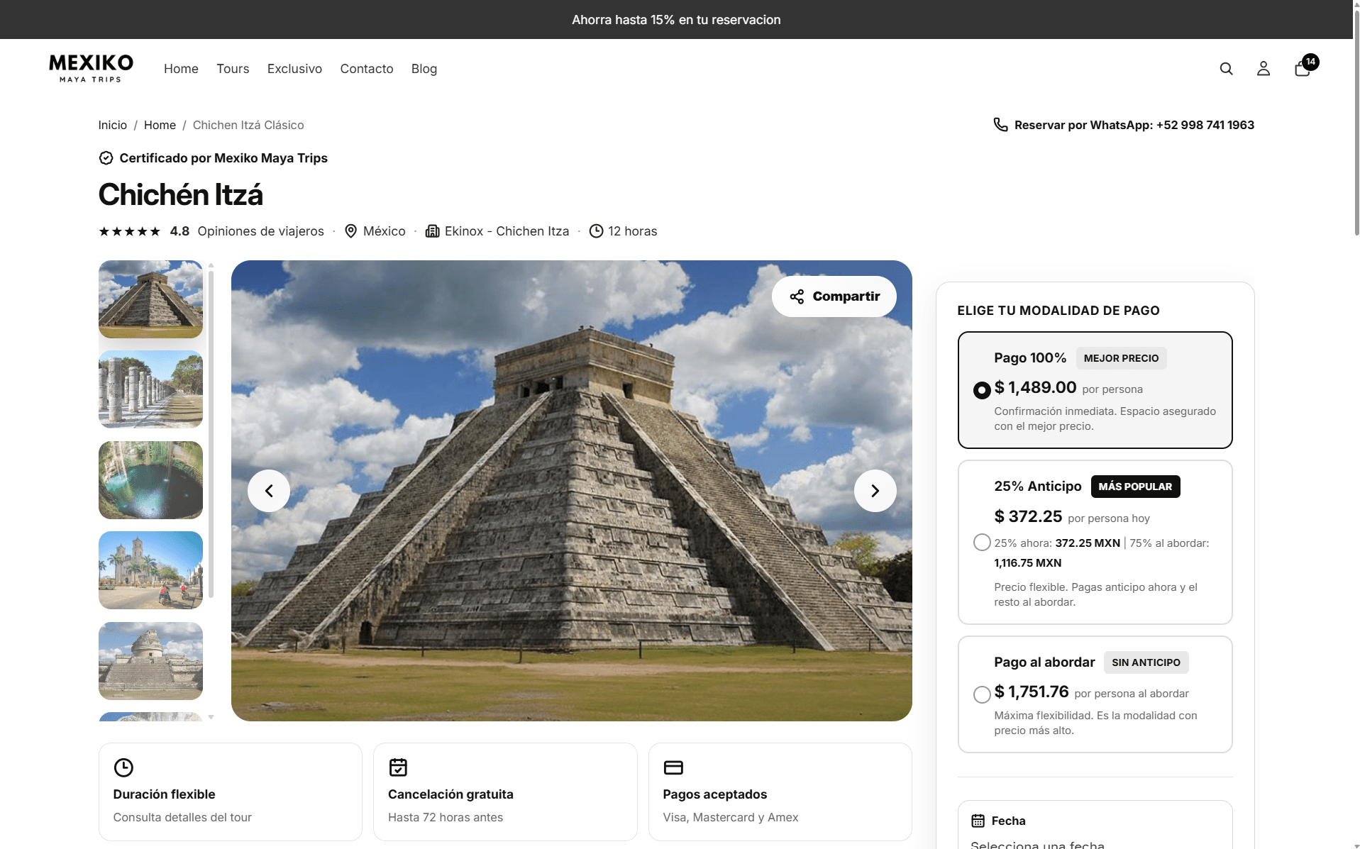 Proyecto Mexiko Maya Trips