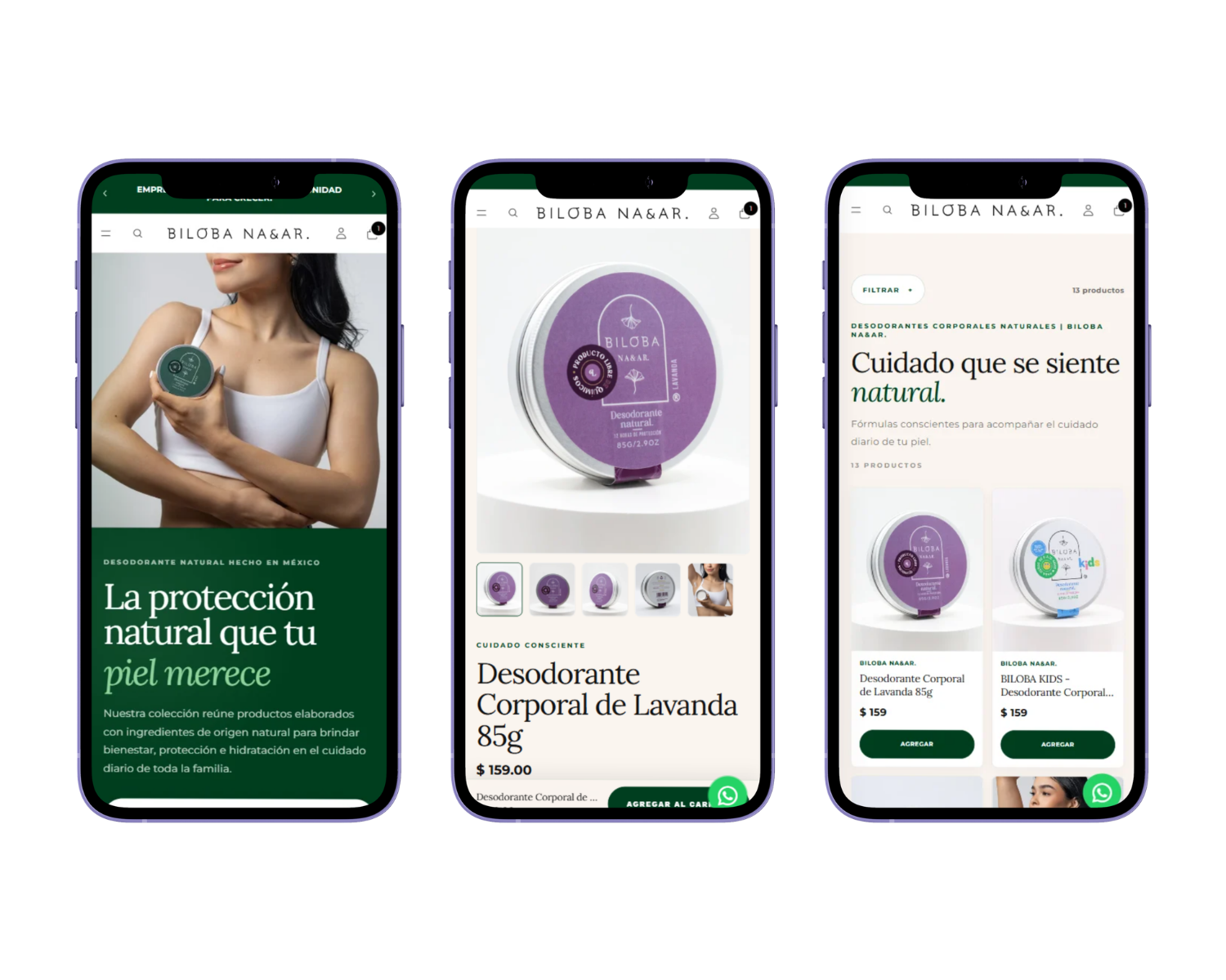 Vista del proyecto BILOBA NA&AR